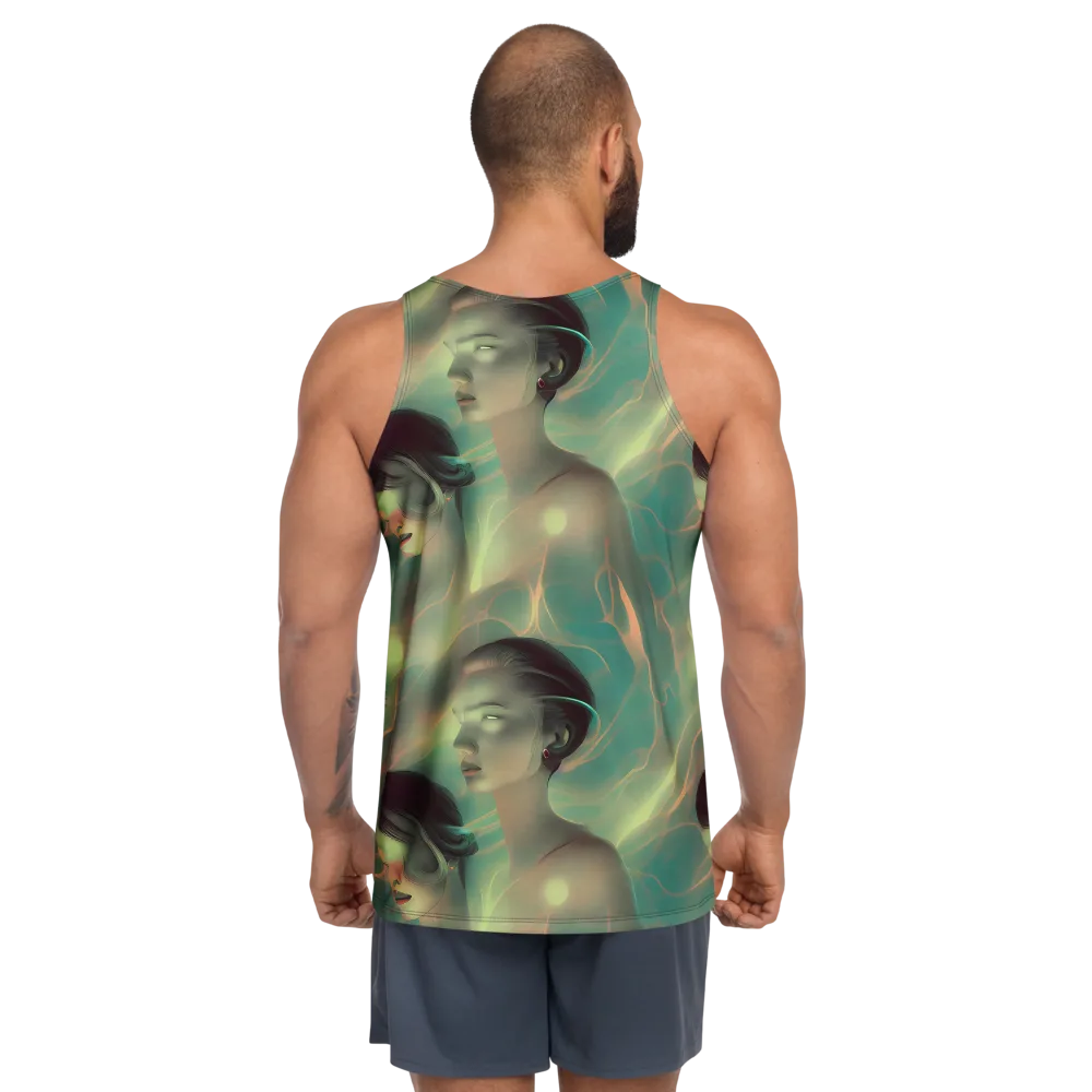 Spectral Whisper on Men's Tank Top — Back