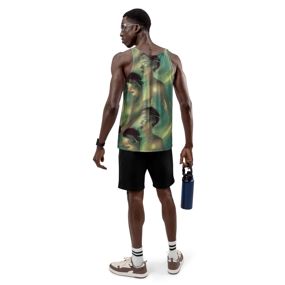 Spectral Whisper on Men's Tank Top — Back