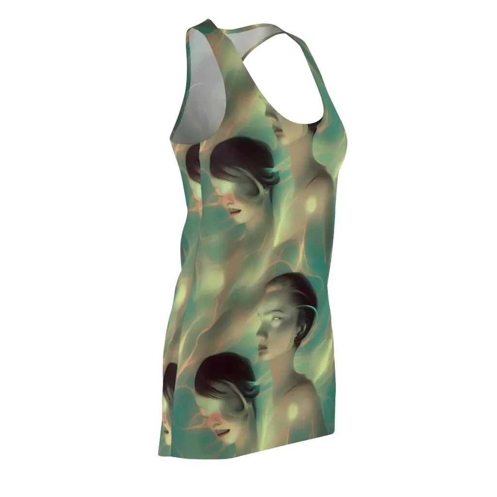 Spectral Whisper on Racerback Dress — Front Side