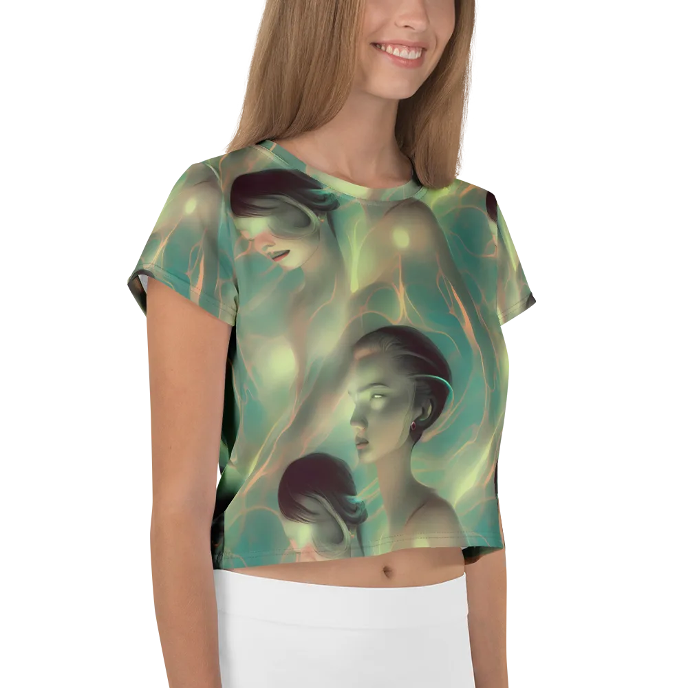 Spectral Whisper on Crop Tee — Right