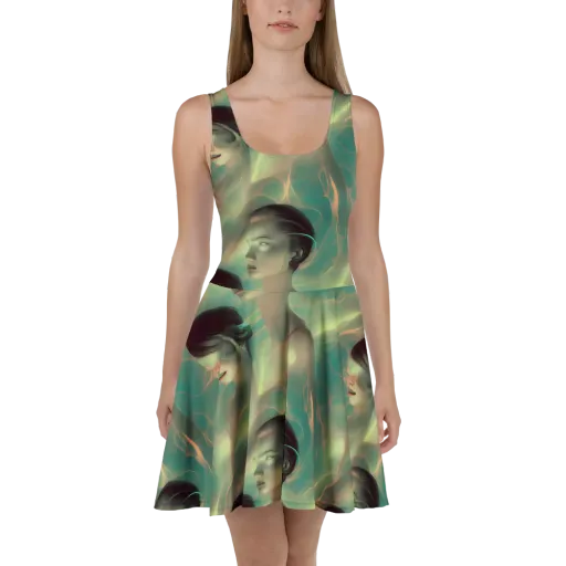Spectral Whisper on a Skater Dress