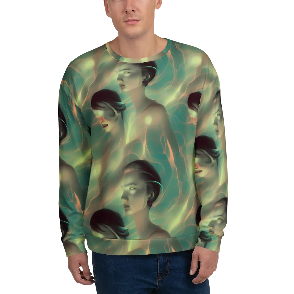Spectral Whisper on Sweatshirt — Front