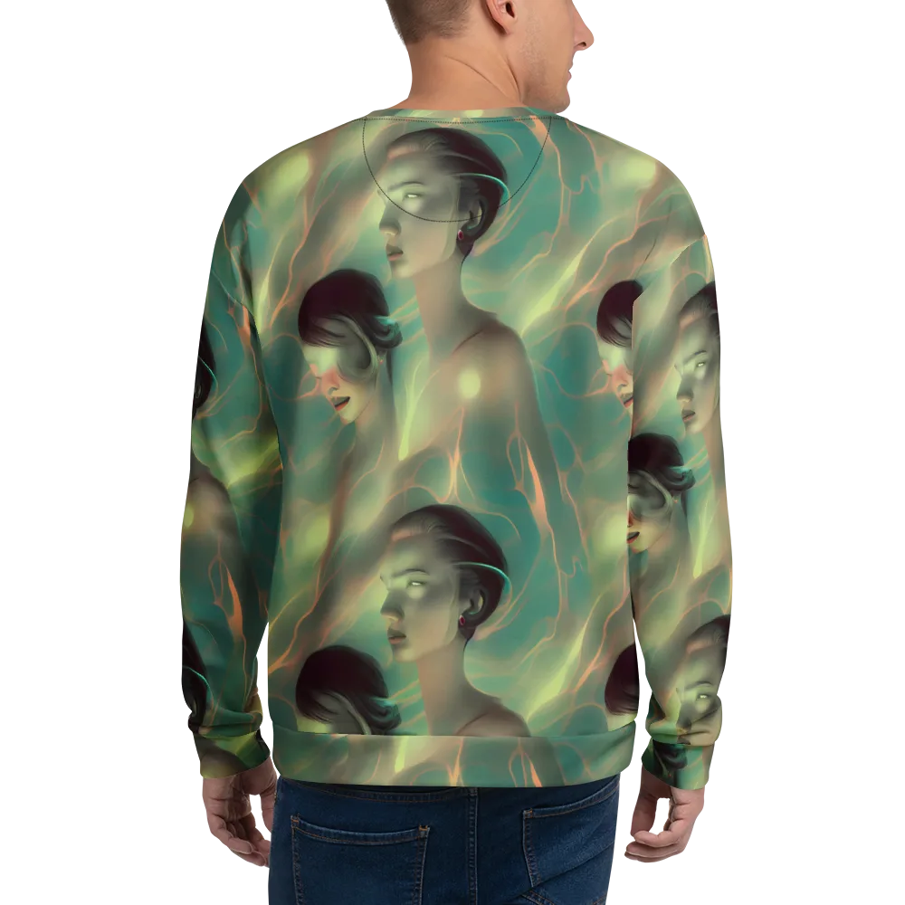 Spectral Whisper on Sweatshirt — Back