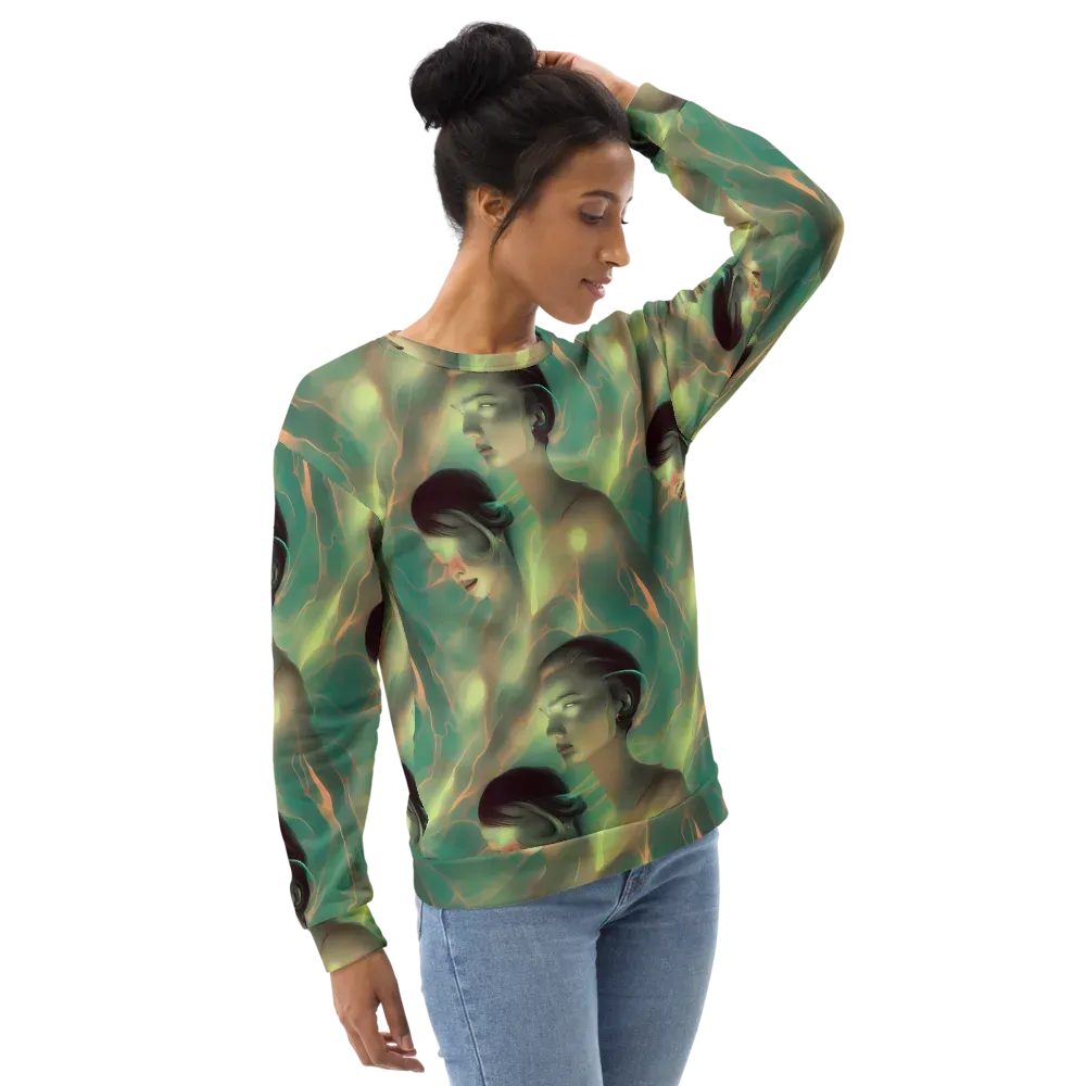 Spectral Whisper on Sweatshirt — Right Front
