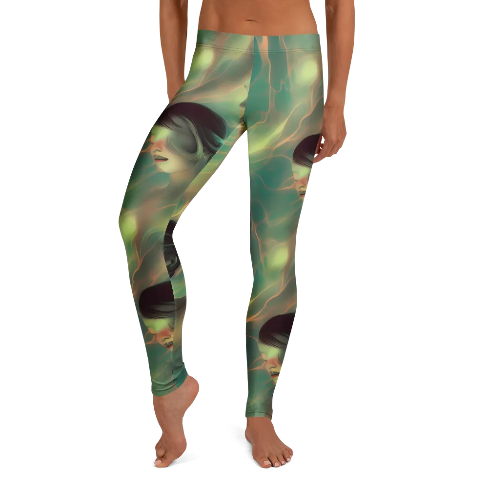 Spectral Whisper on Leggings — Front