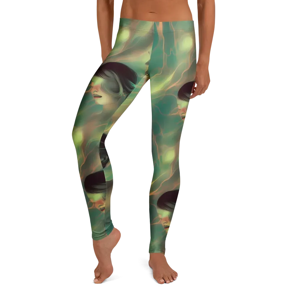 Spectral Whisper on Leggings — Front