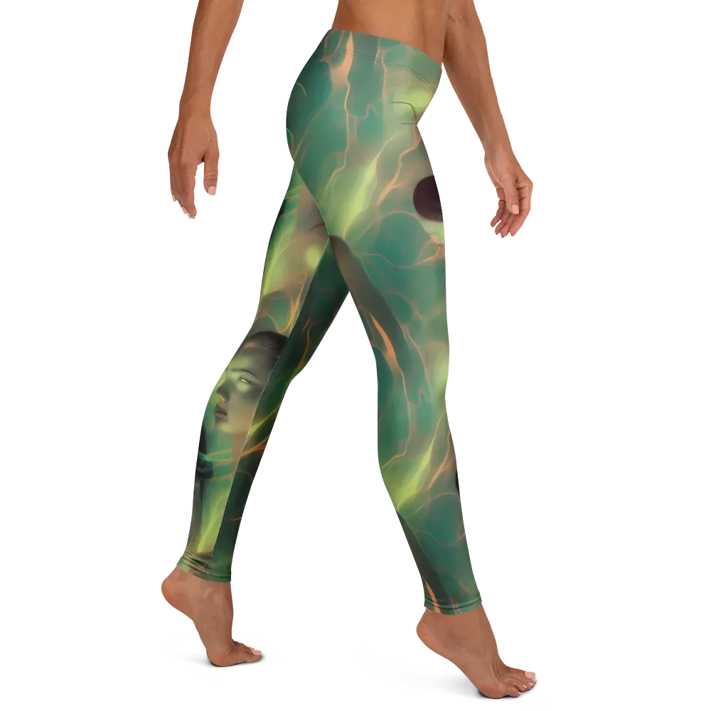 Spectral Whisper on Leggings — Right