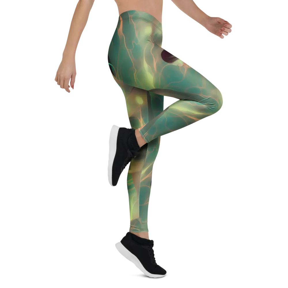 Spectral Whisper on Leggings — Right