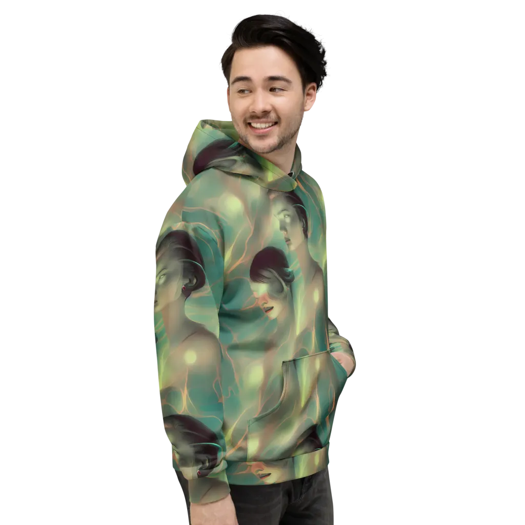 Spectral Whisper on Hoodie — Right