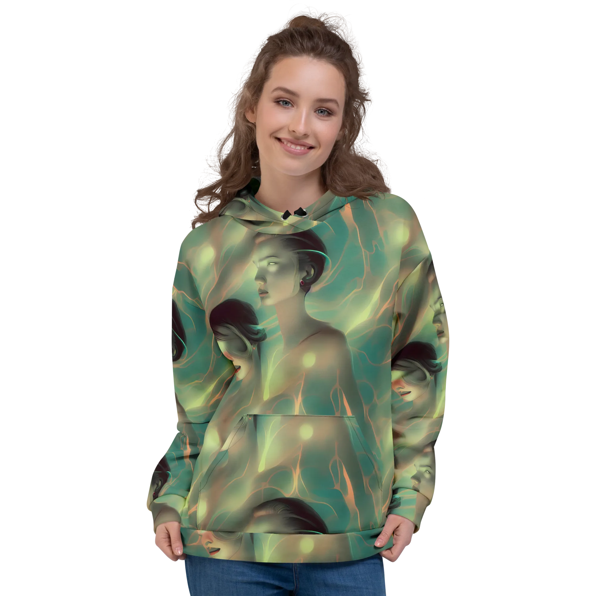 Spectral Whisper on Hoodie — Front