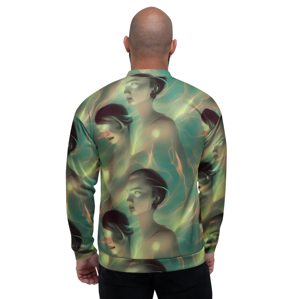 Spectral Whisper on Bomber Jacket — Back