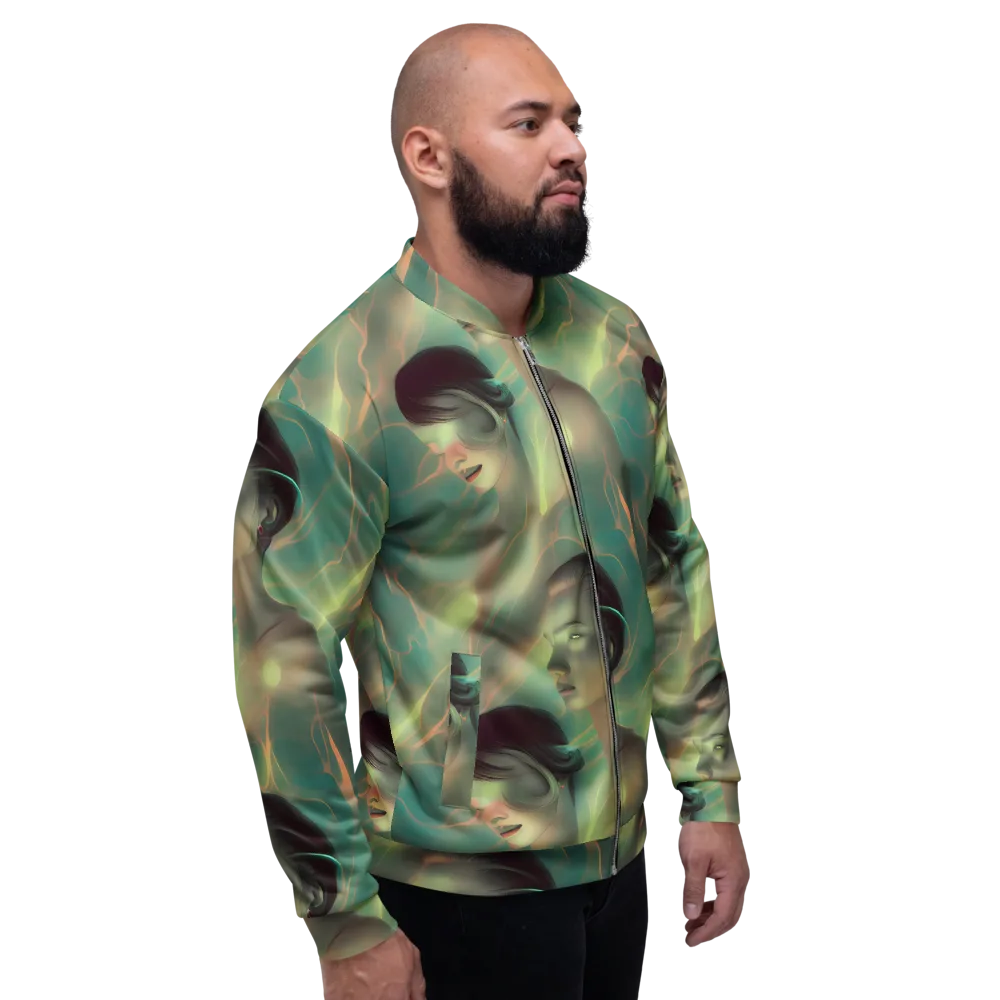 Spectral Whisper on Bomber Jacket — Right