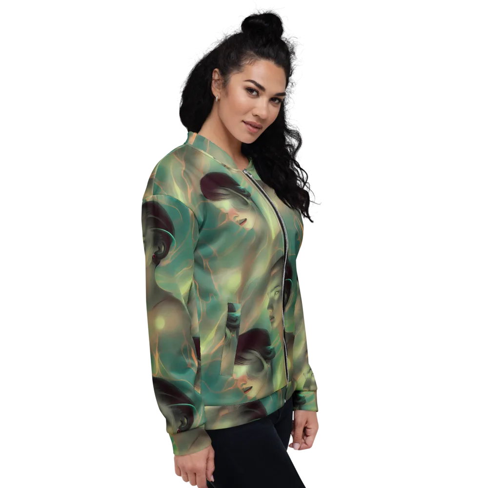 Spectral Whisper on Bomber Jacket — Right