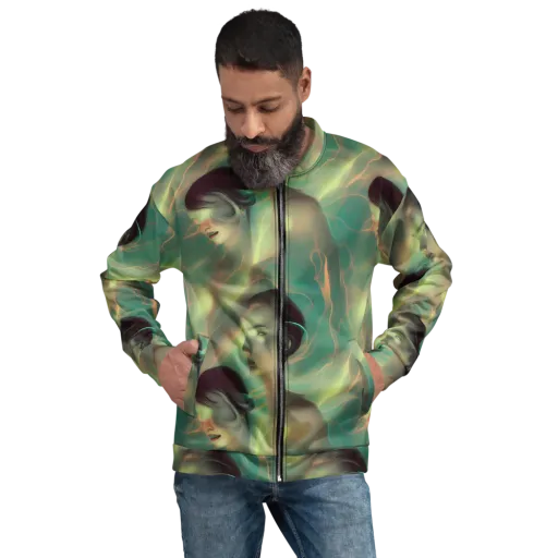 Spectral Whisper on a Bomber Jacket