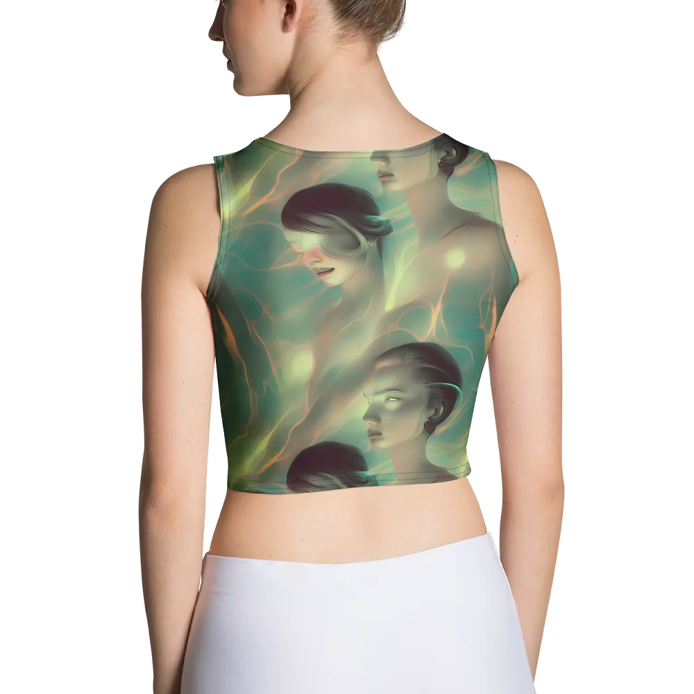 Spectral Whisper on Crop Top — Back