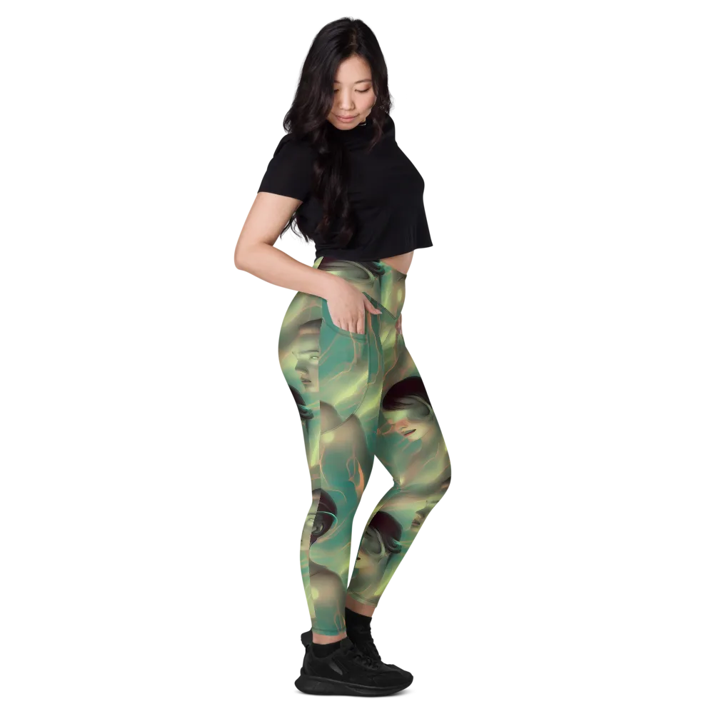 Spectral Whisper on Leggings with Pockets — Right