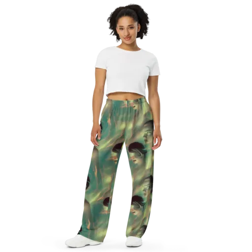 Spectral Whisper on a Wide-Leg Pants