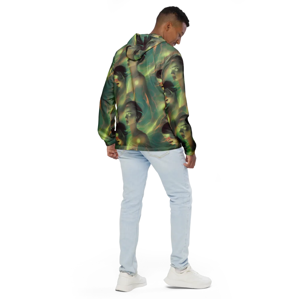 Spectral Whisper on Men's Windbreaker — Back