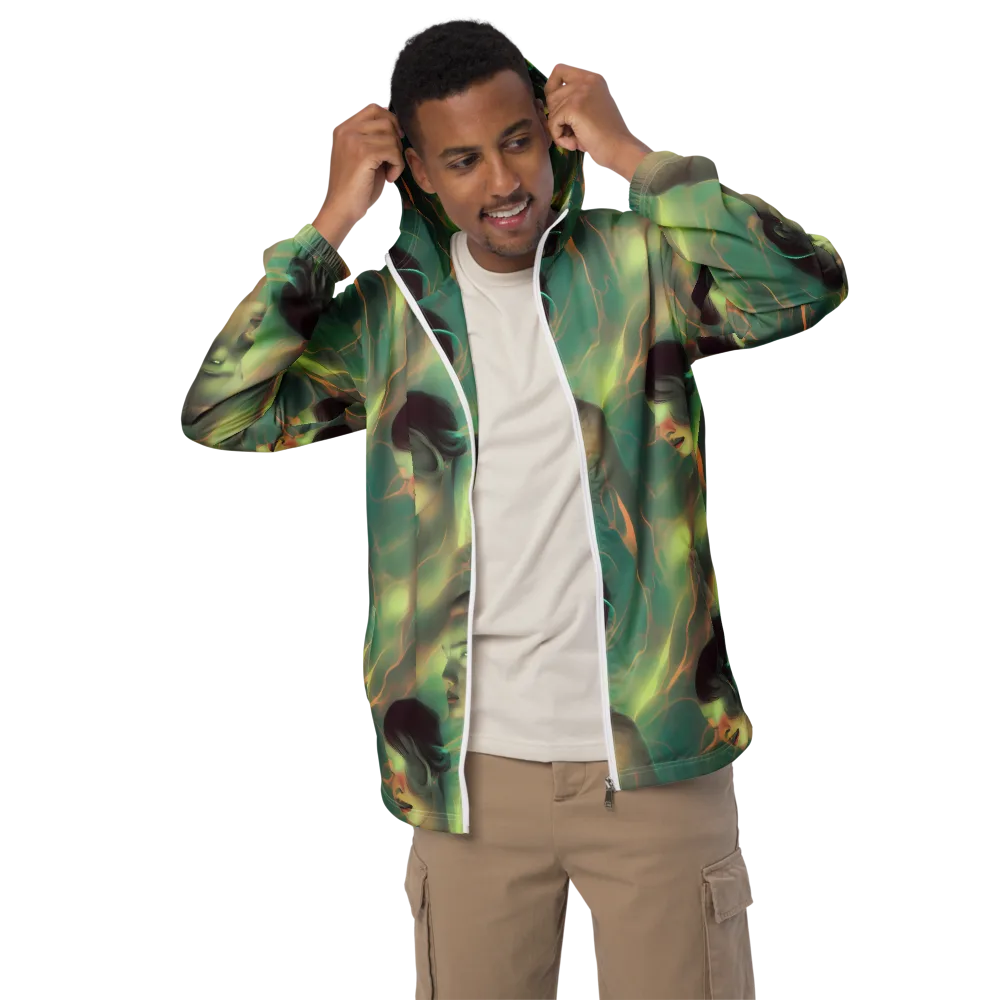 Spectral Whisper on Men's Windbreaker — Front