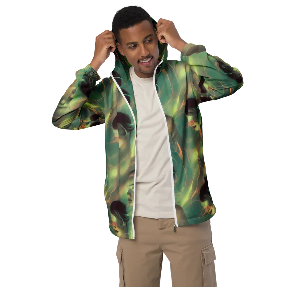 Spectral Whisper on Men's Windbreaker — Front