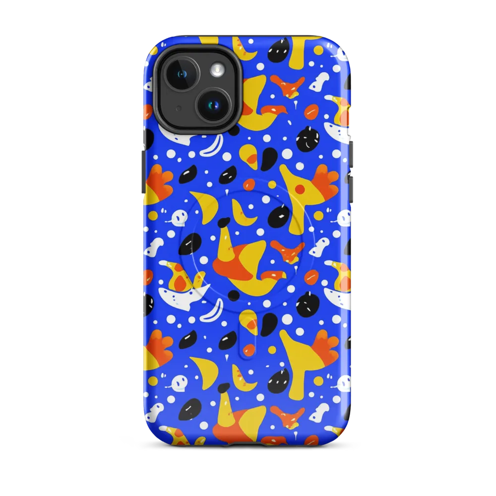 Blueberry Bazaar on MagSafe Tough Case for iPhone® — Front