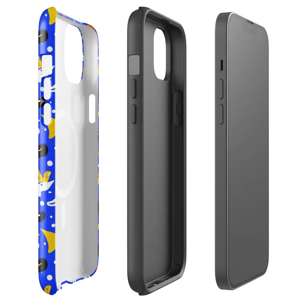 Blueberry Bazaar on MagSafe Tough Case for iPhone® — Front