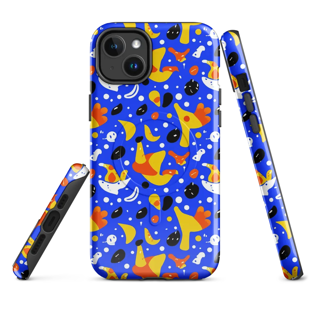 Blueberry Bazaar on MagSafe Tough Case for iPhone® — Front
