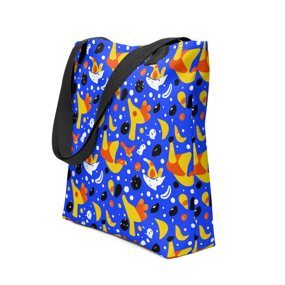 Blueberry Bazaar on Tote Bag — Front