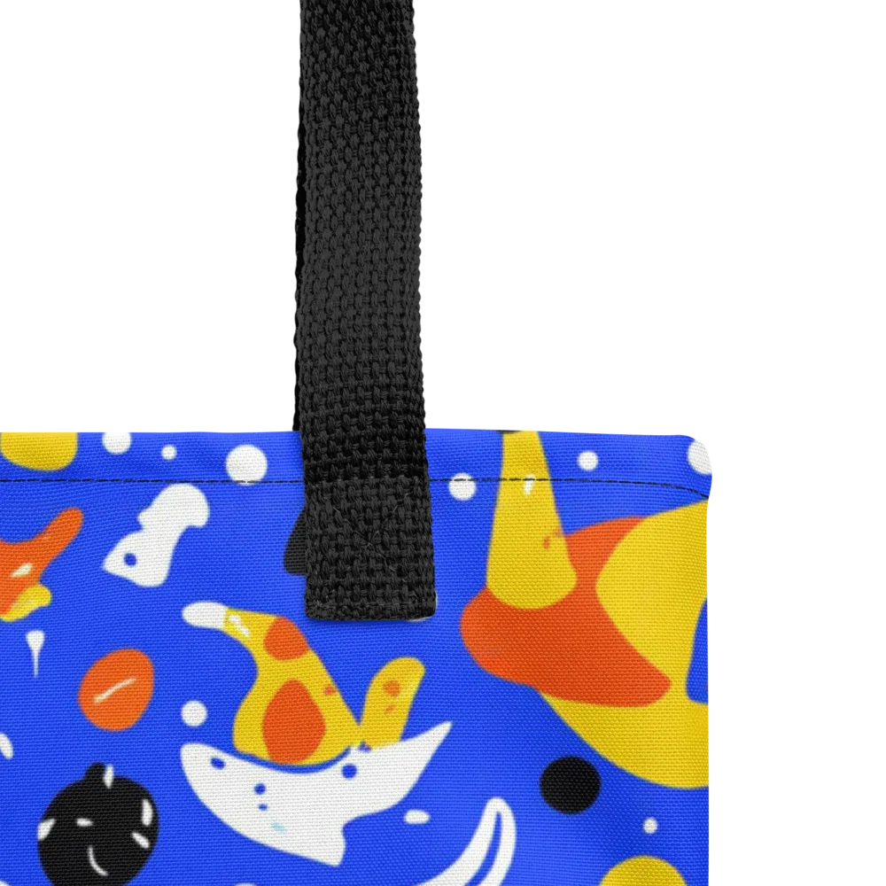 Blueberry Bazaar on Tote Bag — Product details