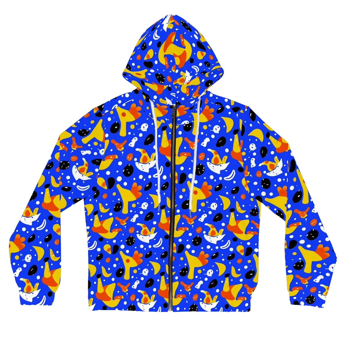 Blueberry Bazaar on Women's Full-Zip Hoodie — Front