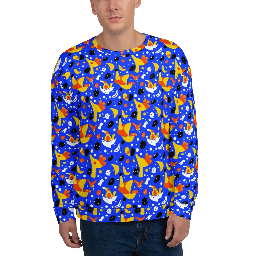 Blueberry Bazaar on Sweatshirt — Front