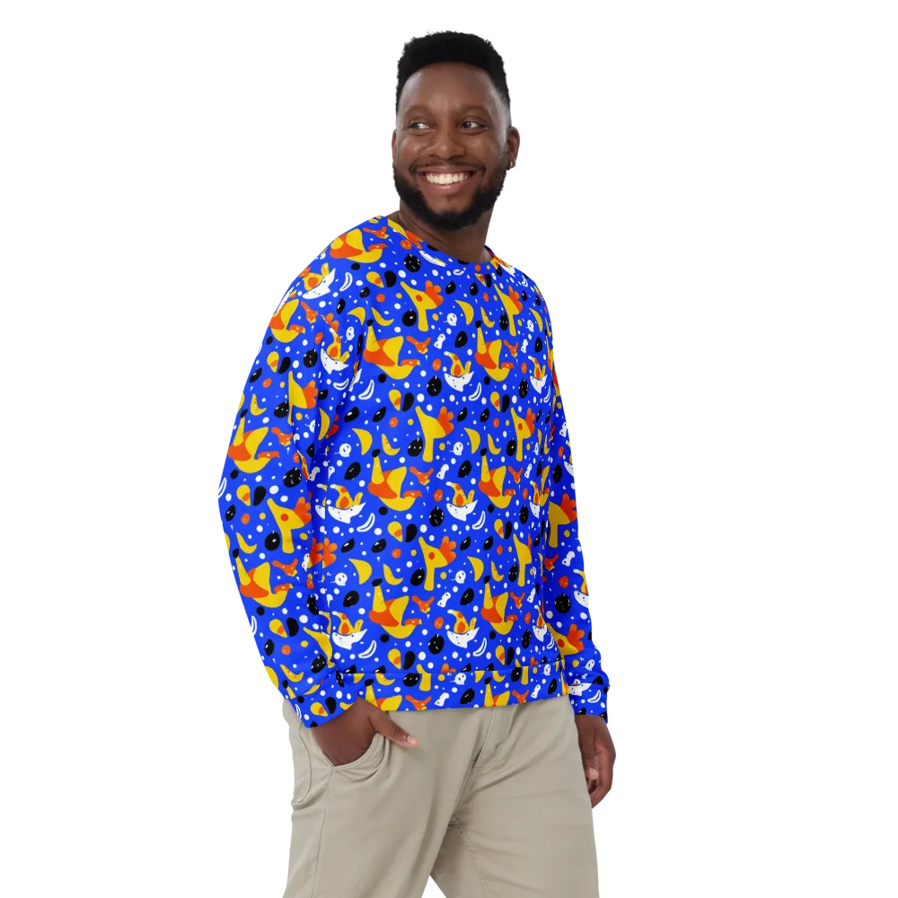 Blueberry Bazaar on Sweatshirt — Front