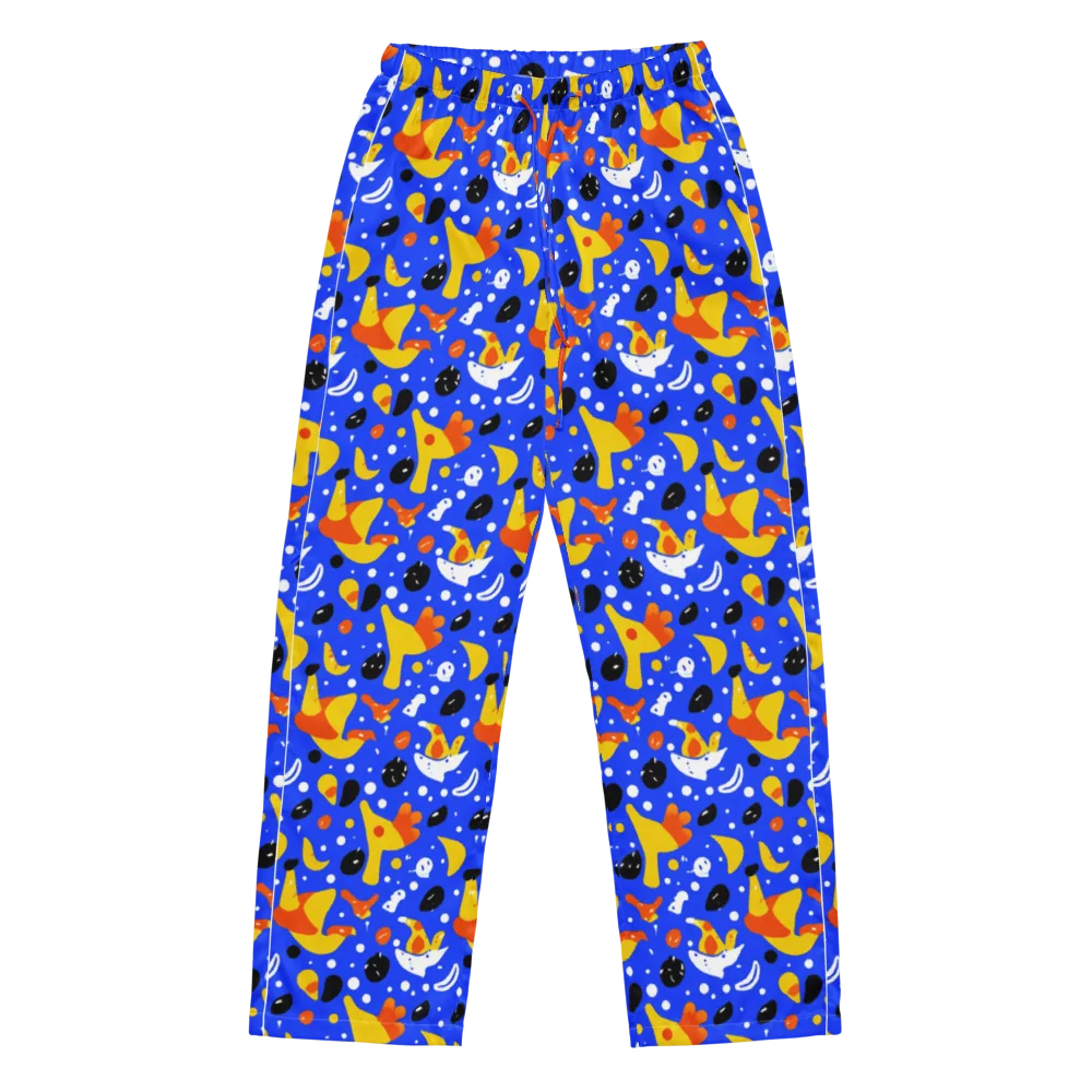 Blueberry Bazaar on Women's Pajama Pants — Front