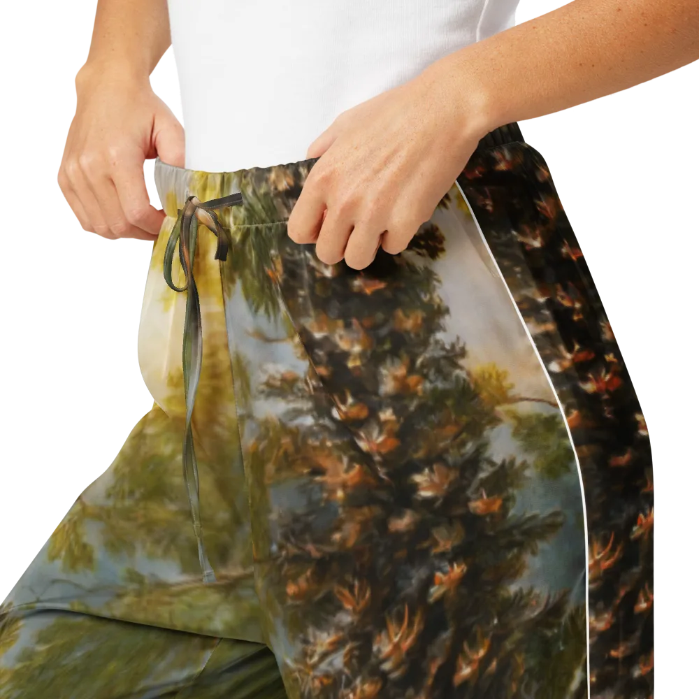 Golden Conifer on Women's Pajama Pants — Product details