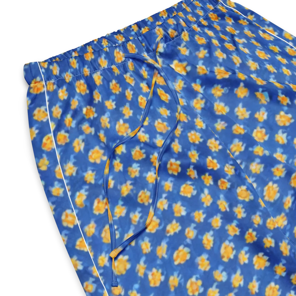 Cobalt Marigold on Women's Pajama Pants — Product details