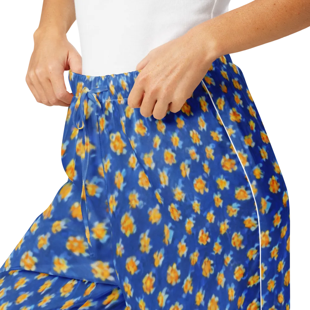 Cobalt Marigold on Women's Pajama Pants — Product details