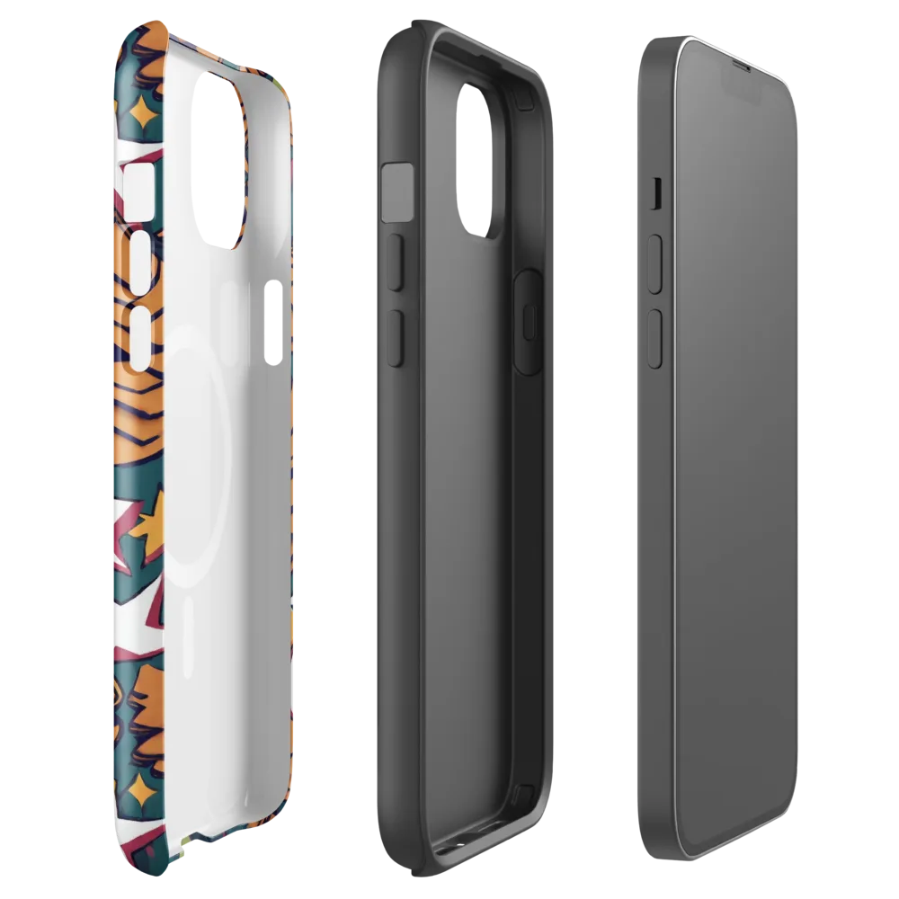 Starlit Shells on MagSafe Tough Case for iPhone® — Front