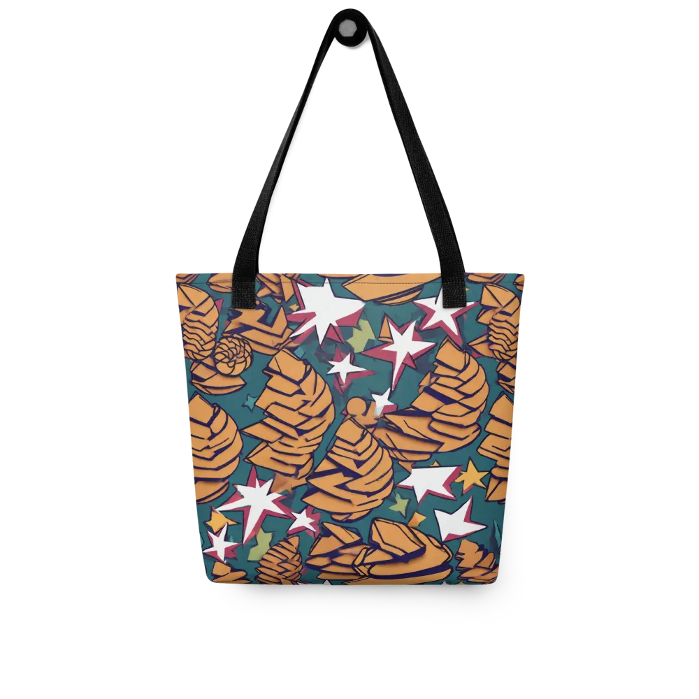 Starlit Shells on Tote Bag — Front