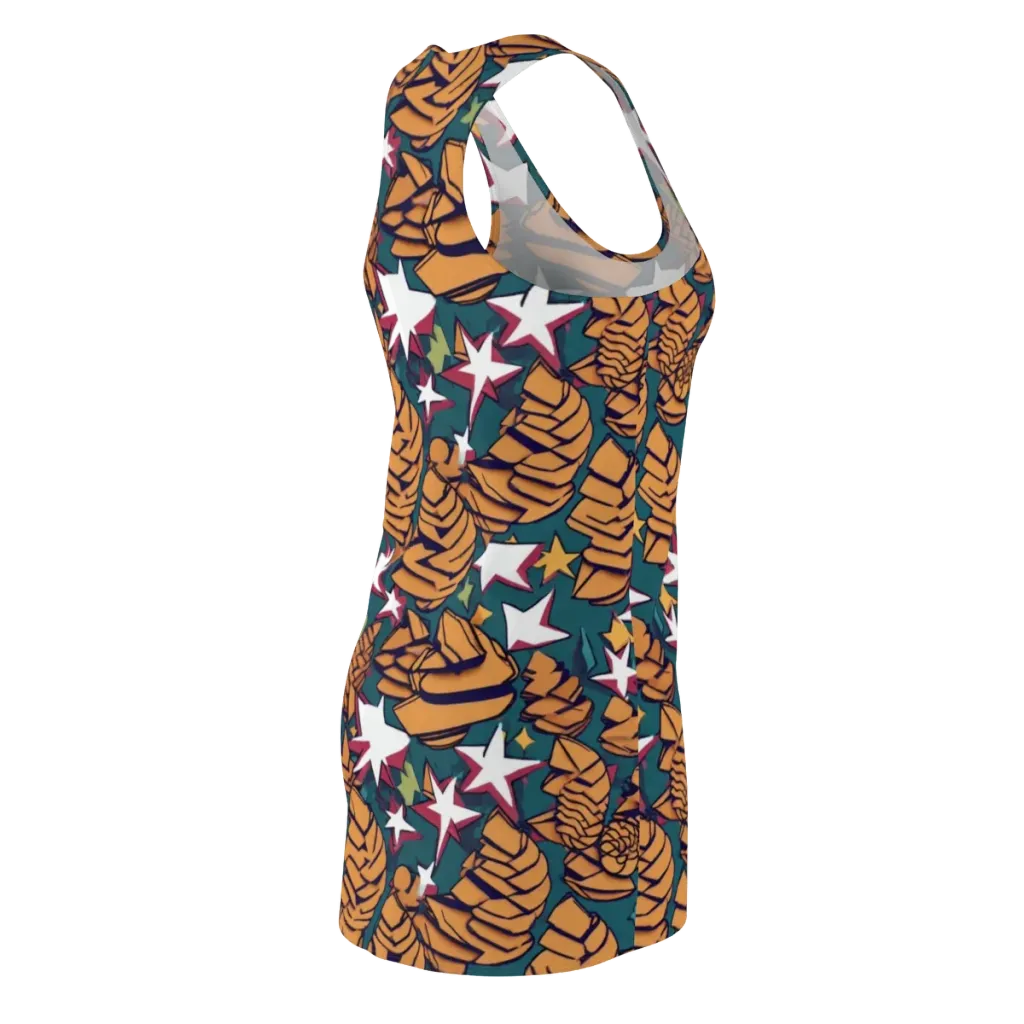 Starlit Shells on Racerback Dress — Back Side