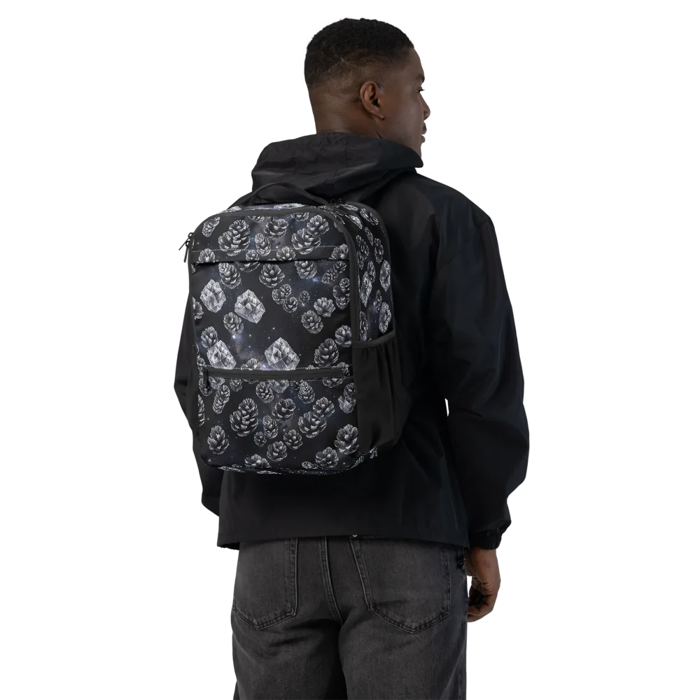 Cosmic Cone Constellation on Utility Backpack — Back