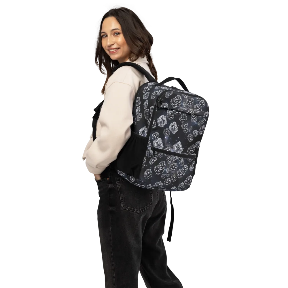 Cosmic Cone Constellation on Utility Backpack — Back