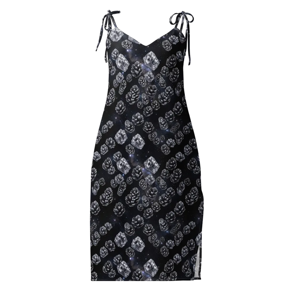 Cosmic Cone Constellation on Slip Dress — Front