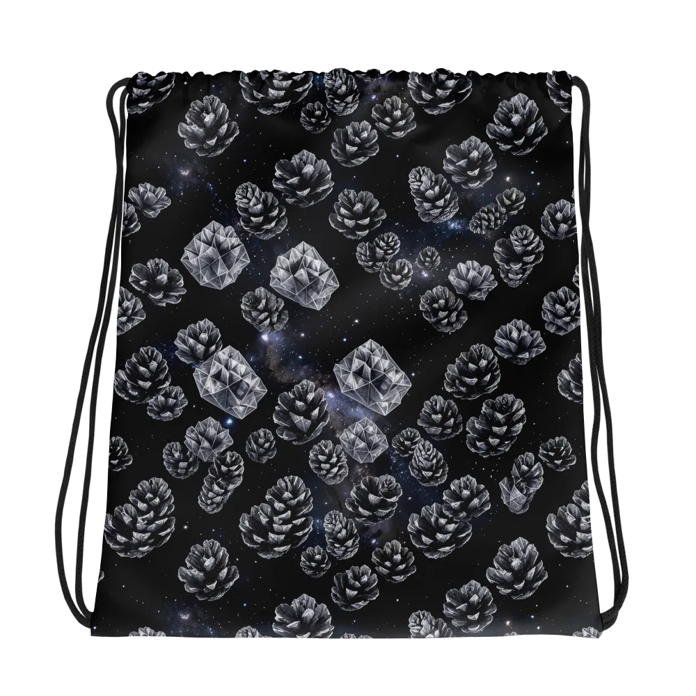Cosmic Cone Constellation on Drawstring Bag — Photo