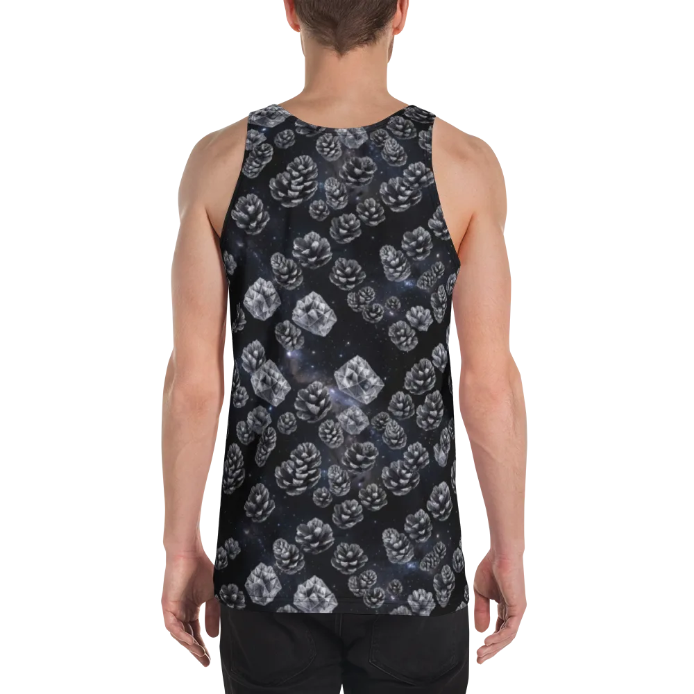 Cosmic Cone Constellation on Men's Tank Top — Back