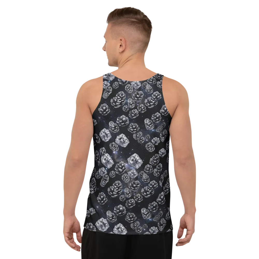 Cosmic Cone Constellation on Men's Tank Top — Back