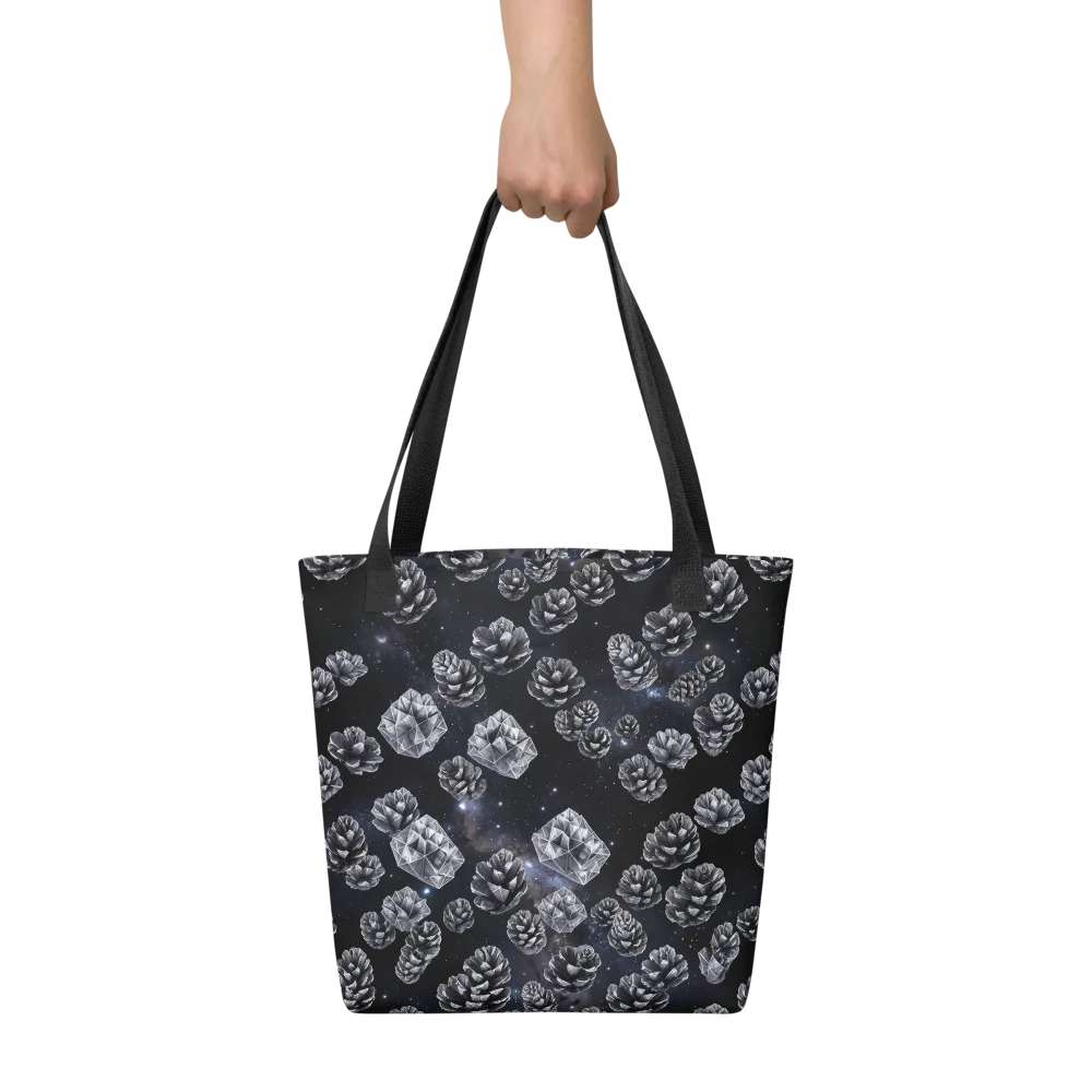 Cosmic Cone Constellation on Tote Bag — Front