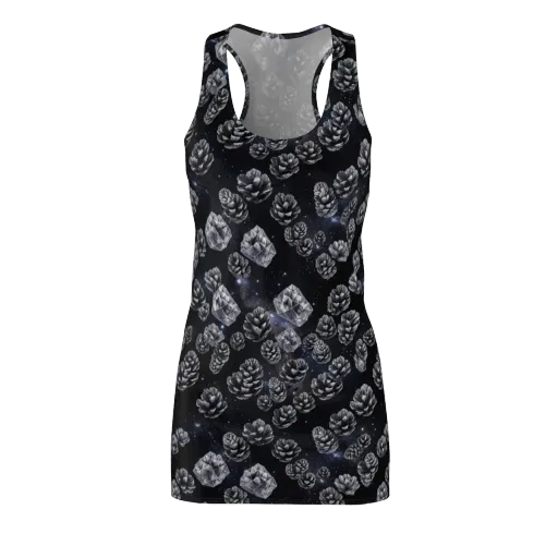 Cosmic Cone Constellation on a Racerback Dress