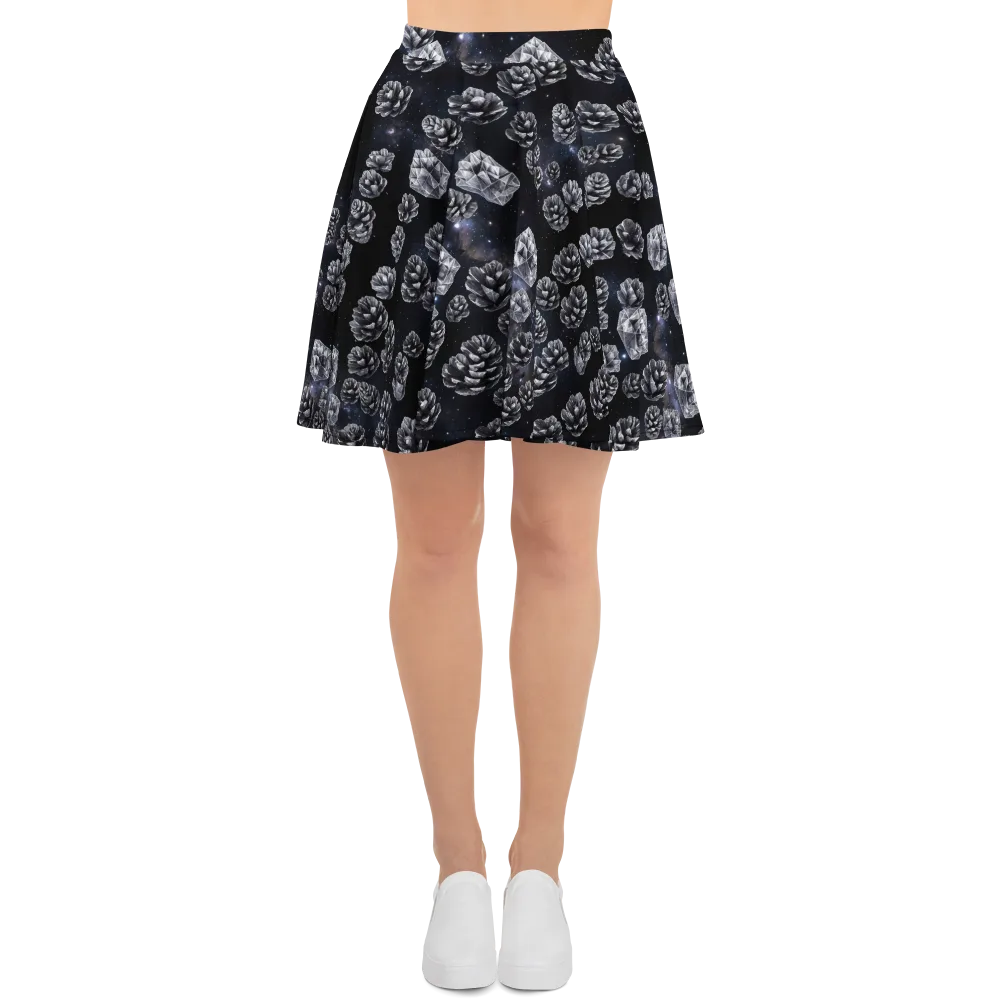 Cosmic Cone Constellation on Skater Skirt — Front