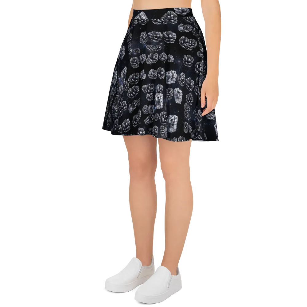 Cosmic Cone Constellation on Skater Skirt — Left