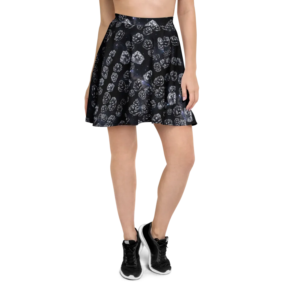 Cosmic Cone Constellation on Skater Skirt — Front
